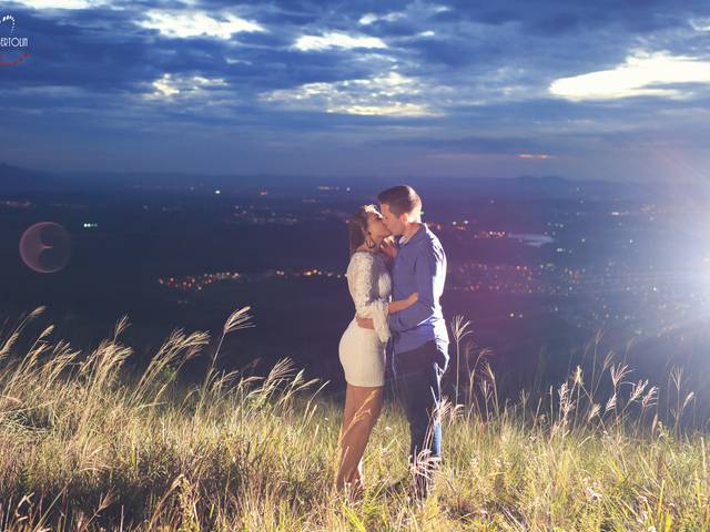 Sessão pre wedding de Ensaio bodas de madeira - Yan e Taina