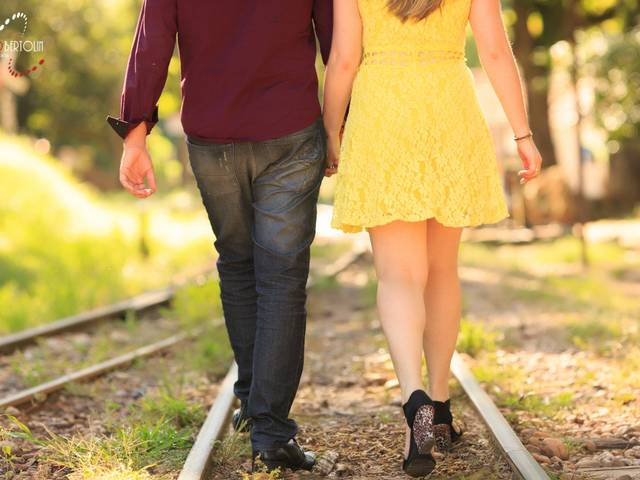 Sessão pre wedding de Vinícius e Jacqueline