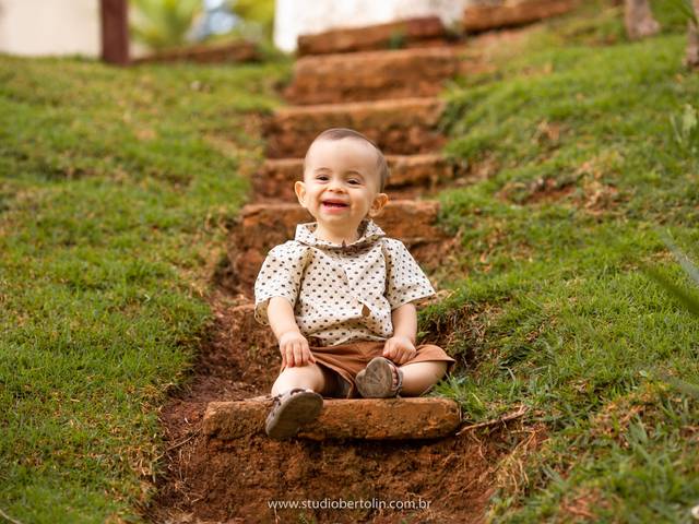 Aniversário Infantil de Ensaio infantil - 1 aninho João