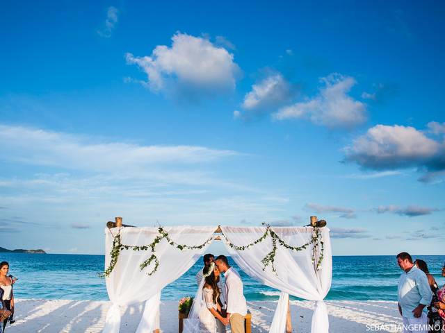 CASAMENTOS de MINI WEDDING NA PRAIA | CABO FRIO | RJ