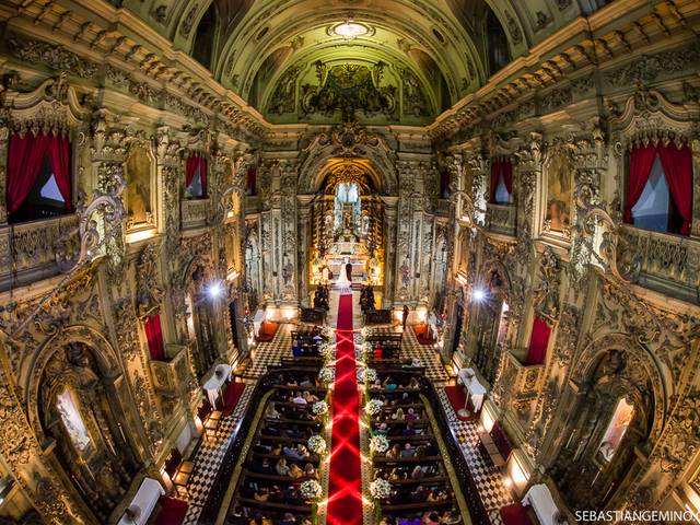 CASAMENTOS de CASAMENTO PAULA E PAULO | IGREJA DA ORDEM TERCEIRA DE NOSSA SENHORA DO MONTE DO CARMO | RJ