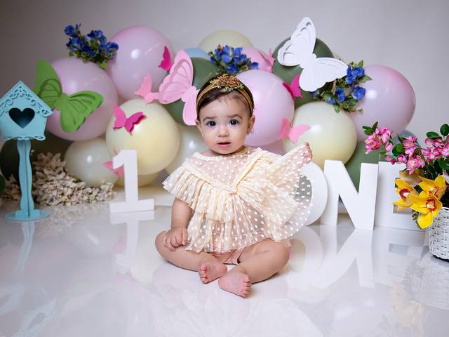 Ensaio de Smash The Cake Marcela