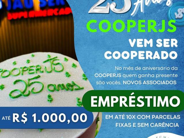 Campanha de Campanha Aniversário CooperJs - Não Associados