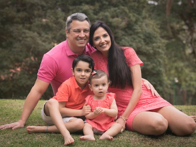 Familias de Ensaio de Familia Ana e Fabiano