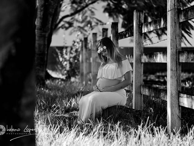 Ensaio Gestante de Wissal