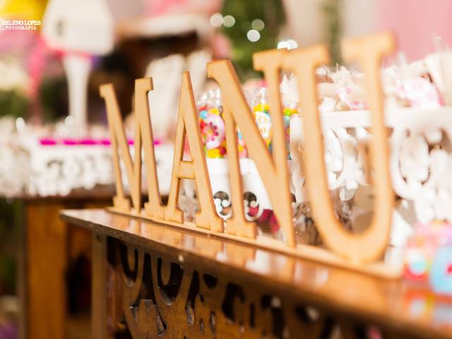 Festa Infantil de Manu 3 Anos