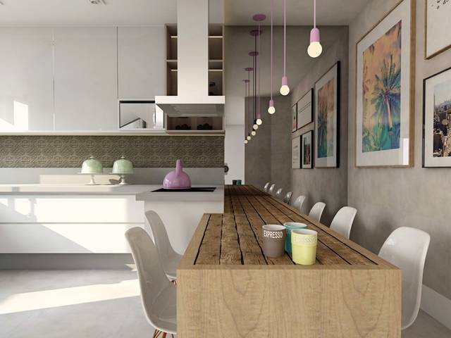 INTERIORES de COZINHA MENINA
