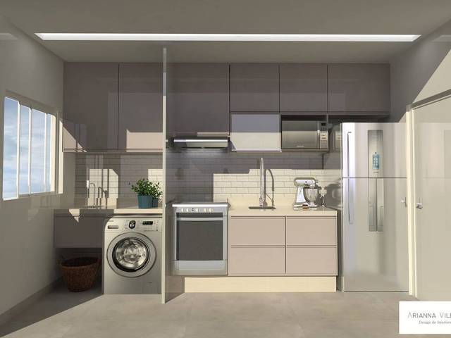 INTERIORES de COZINHA APARTAMENTO