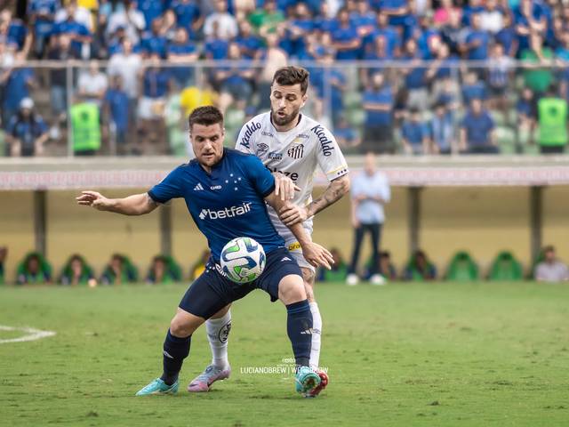 Esportes de CRUZEIRO-MG X SANTOS-SP - CAMPEONATO BRASILEIRO 2023