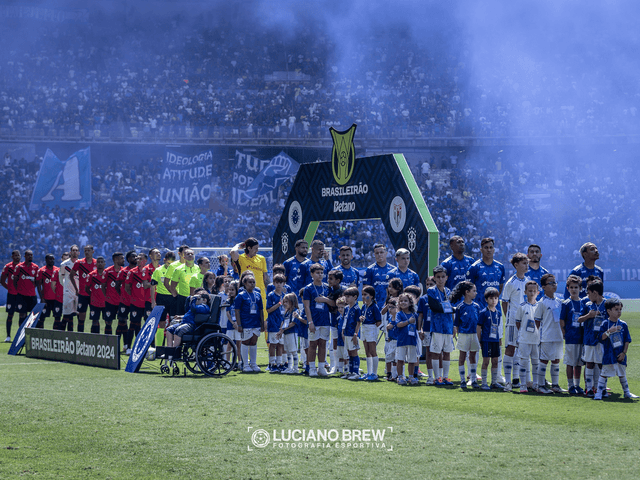 Esportes de CRUZEIRO (MG) X ATLÉTICO (GO) - CAMPEONATO BRASILEIRO 2024