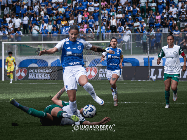 Esportes de CRUZEIRO X PALMEIRAS - BRASILEIRO FEMININO SÉRIE A1 - SEMIFINAL