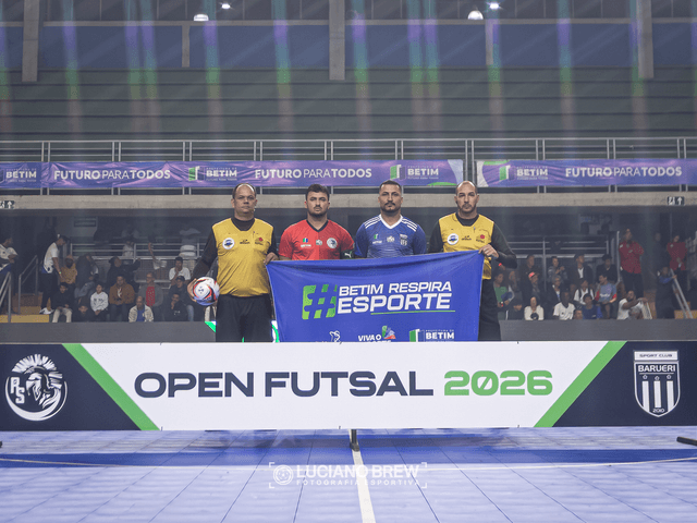 Esportes de BARUERI X REAL SPARTA - FINAL DO OPEN DE FUTSAL SÉRIE A DE BETIM
