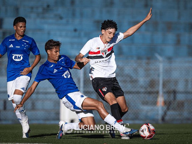 Esportes de CRUZEIRO X SÃO PAULO - BRASILEIRO SUB 17