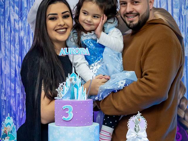 EVENTO INFANTIL de 3 aninhos da Aurora
