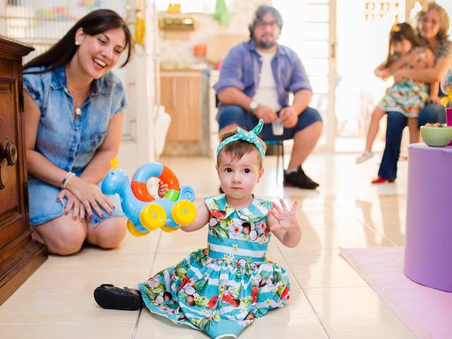 Festa infantil de Mini Festinha em Casa - Rafaela faz 1