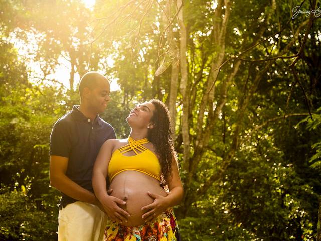 Família de Gesica + David + Lara • Gestante