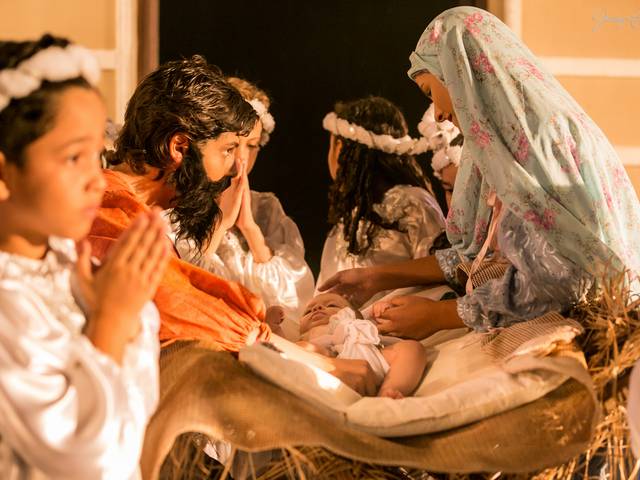 Família de Cantata Natalina do Sesc PB