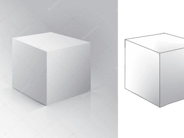Design Gráfico  de Reunião - Cubo 