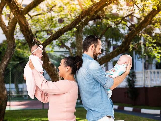 Bebês de Pedro e Cecília - 3 meses