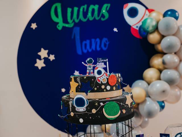 Comemorações de Festa em casa - O primeiro aninho do Lucas