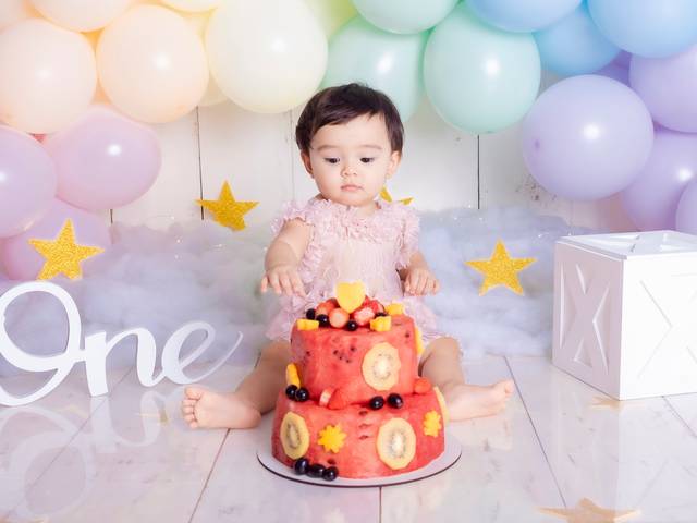 Smash the cake / Fruit de Elisa -  1 ano 