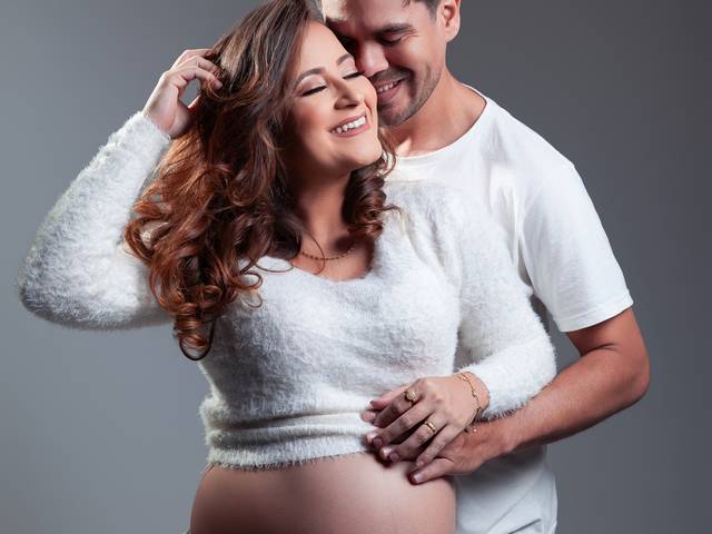 Gestantes de Jessica e Leo - A espera de Liv