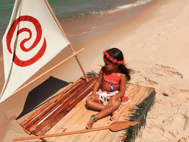 Ensaio Infantil Temático de Luiza - Moana