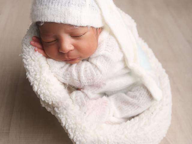 Newborn  de Ensaio Newborn Heitor 