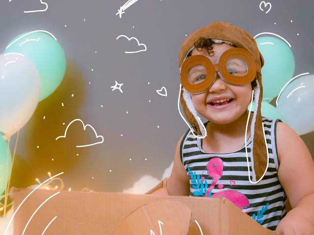 Ensaios Infantil de Ensaio aviador