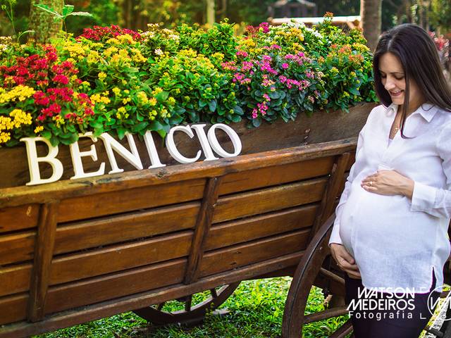 Ensaio de Gestante de Alê & Elismar