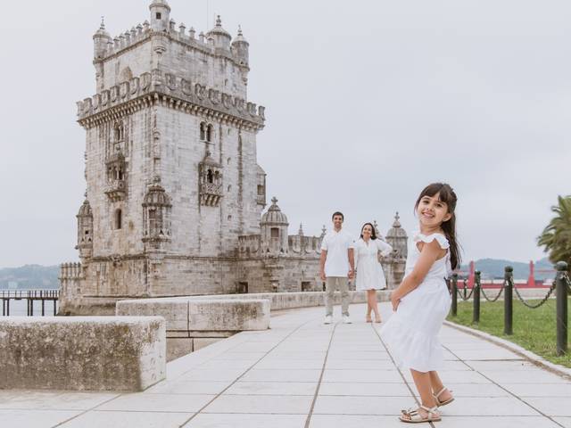 Fotos em Lisboa de Camila & família