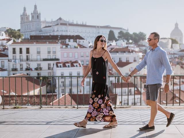 Fotos em Lisboa de Wanderley & Roberta