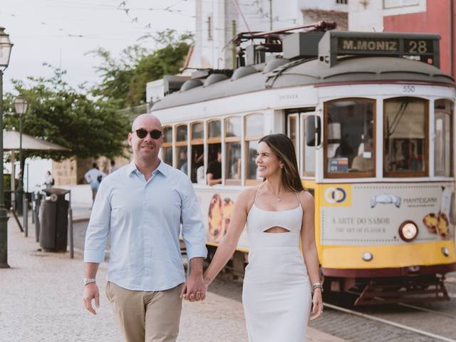 Fotos em Lisboa de Dani e Fernando 