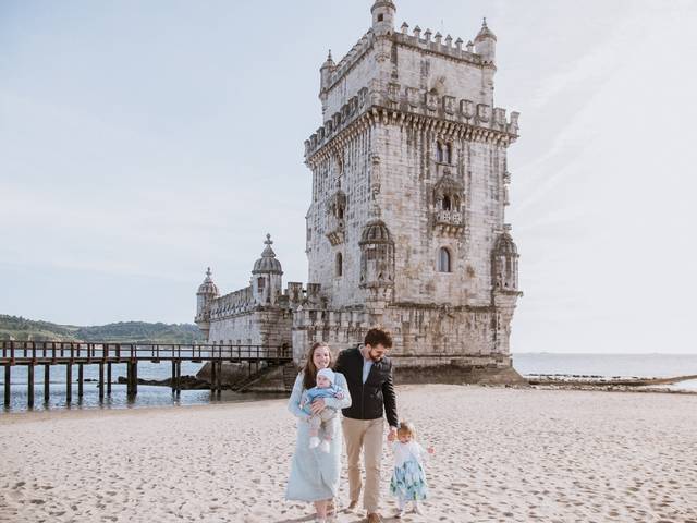 Fotos em Lisboa de Laís & família