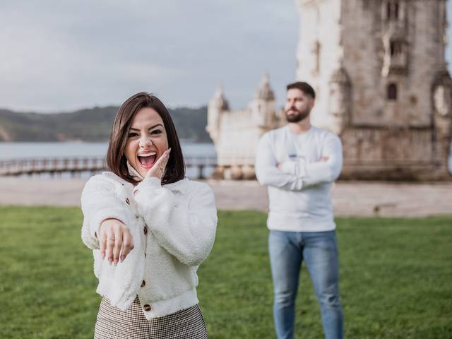 Pedido de casamento de Brian & Je