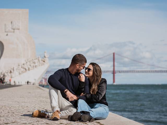 Fotos em Lisboa de Islene & Bruno