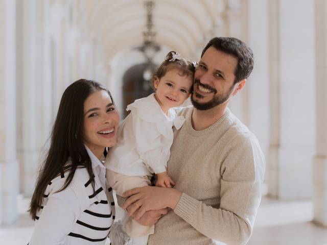 Fotos em Lisboa de Camila, Patrick & Eva