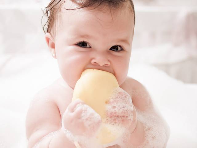 Sessão Fotografica de Sessão banho Luisa