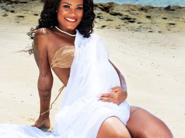 Ensaio Gestante  de Ensaio externo de Érica