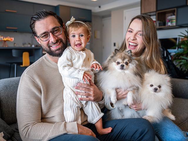 Ensaios de Betina e família!