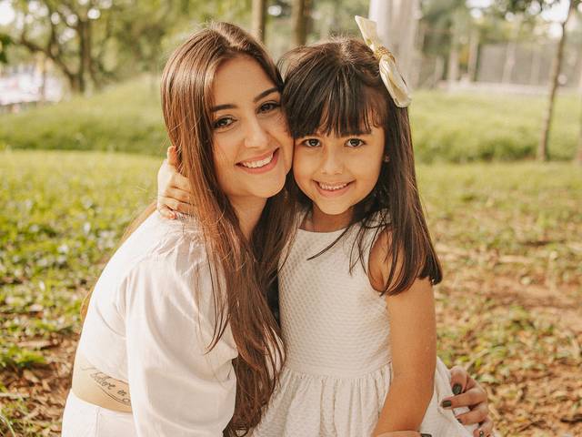 Família de Bruna e Geovana - Dia das Mães 