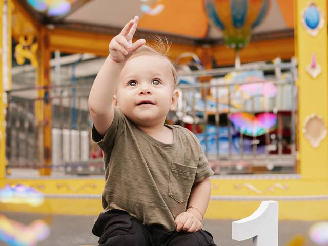 Ensaio Infantil de Oliver 1 Aninho