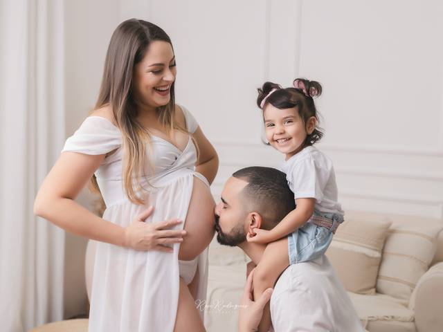 Ensaio Gestante de Ensaio Gestante  - A espera da Cecília 