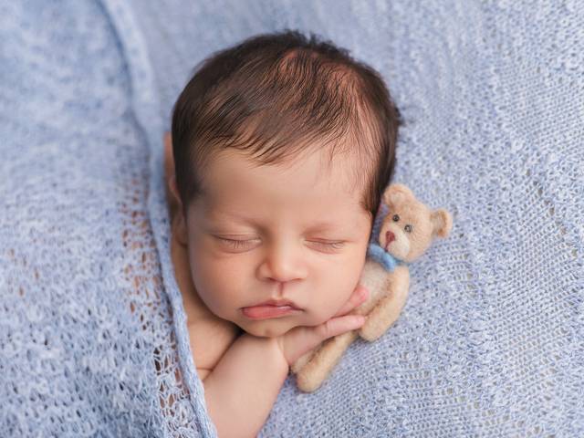 Ensaio Newborn de Matteo - 17 dias