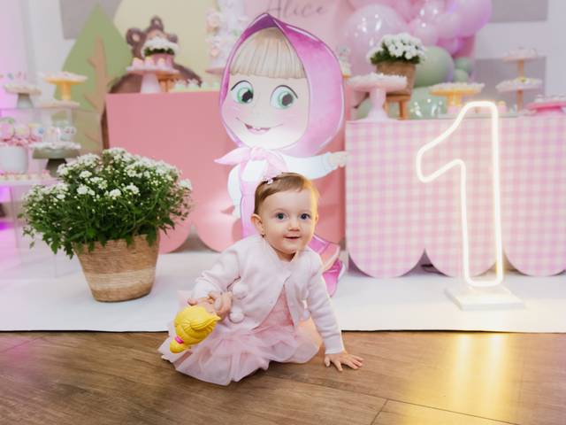Festa Infantil de Alice - 1 ano