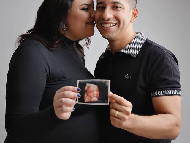 Ensaio Gestante de A espera do John