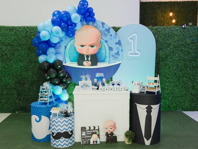 FESTA INFANTIL de DANTE - 1 ANO - O Poderoso Chefinho