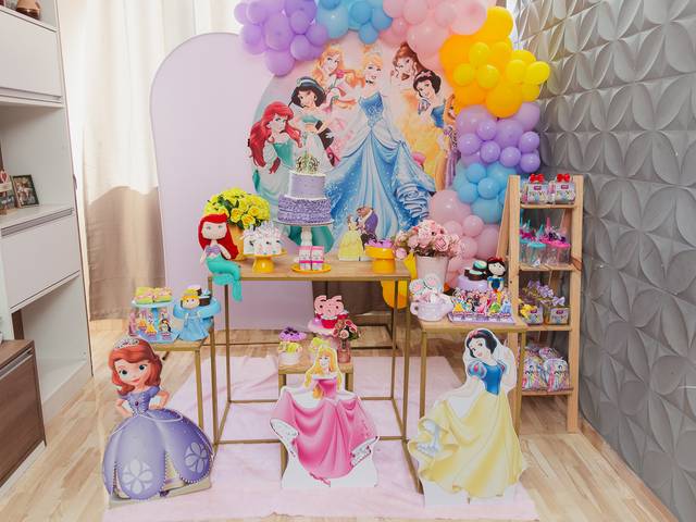FESTA INFANTIL de Isabela - 6 anos -Festa Princesas