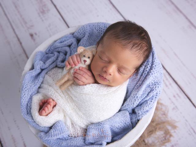 Ensaio Newborn de Lucas - 16 dias