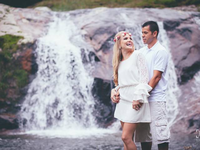 Ensaio Fotografia Pré-casamento de Natalia e Gabriel - São Bonifácio - SC